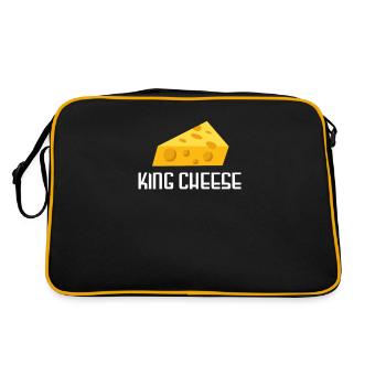 Plateau de fromages Fromages Fromages laitiers - Sac Retro - noir/or - Dos