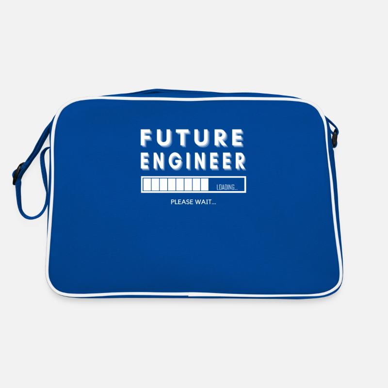 Engineer graduation student engineer Retro Bag