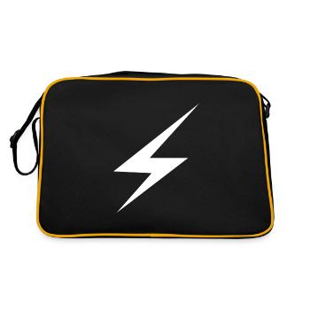 La foudre, la foudre - Sac Retro - noir/or - Dos