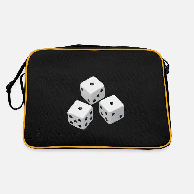Dés réalistes idée cadeau Sac Retro