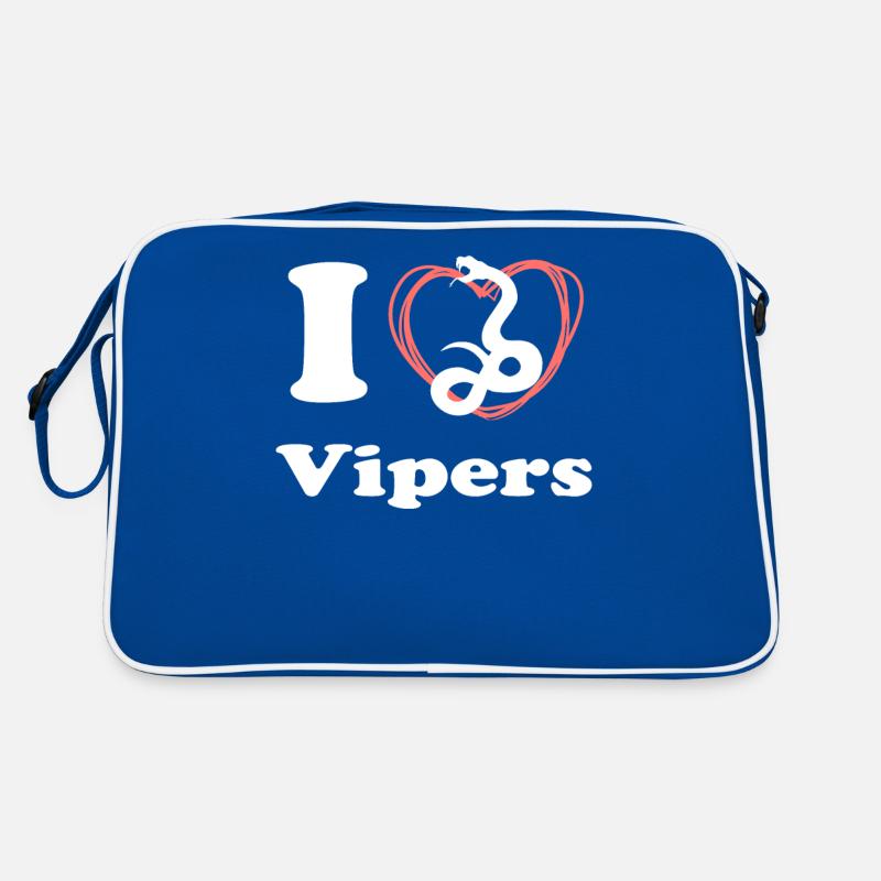 I Love Vipers Retro Tasche