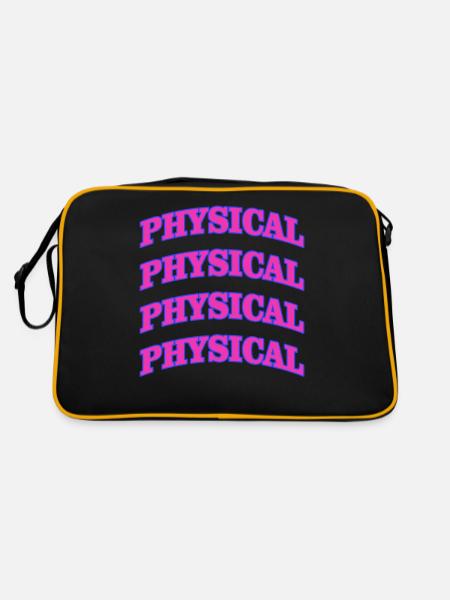 Physical - Retro Bag - black/gold - Back