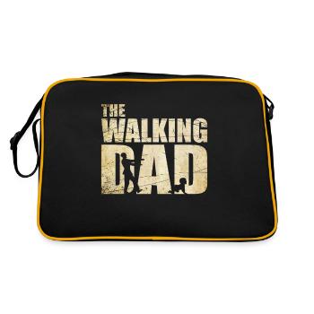 The Walking Dad Fête des pères Messieurs - Sac Retro - noir/or - Dos