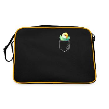 Parakeet - Retro Bag - black/gold - Back