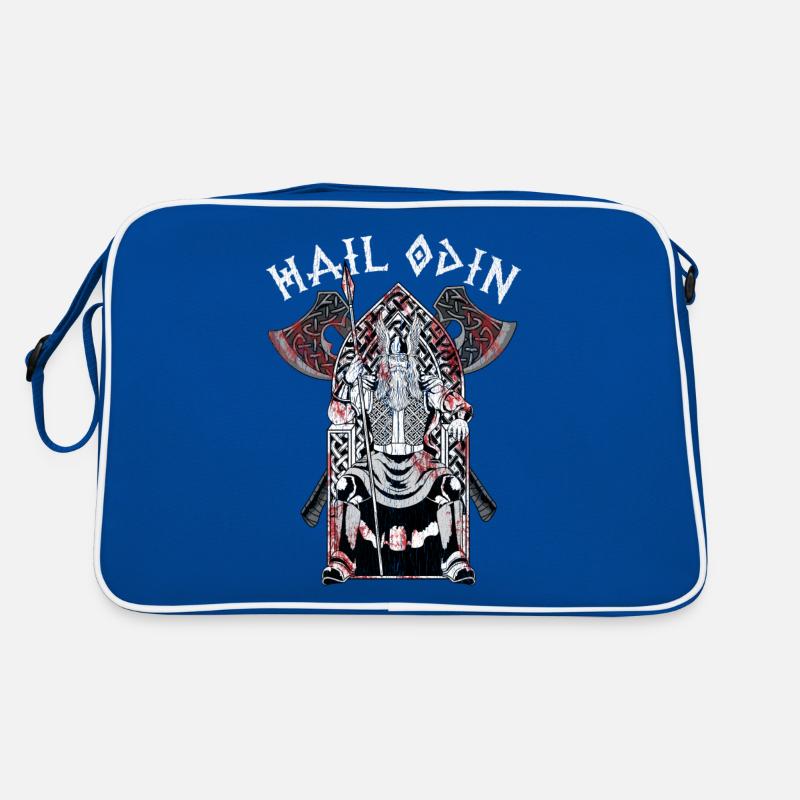 Hail Odin Warrior Valhalla Beard Heide Pride Honor Sac Retro