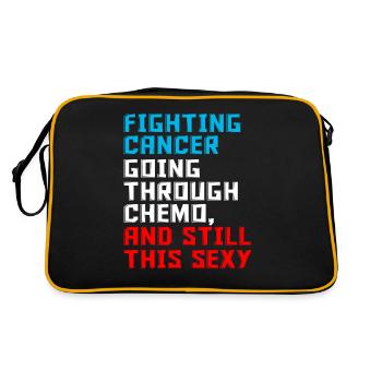 Chemo motivation - Retro Bag - black/gold - Back