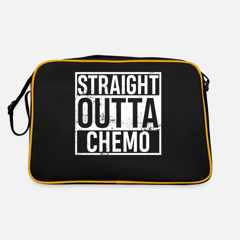 Chemo therapy - Retro Bag - black/gold