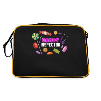 Sweets - Retro Bag - black/gold - Back