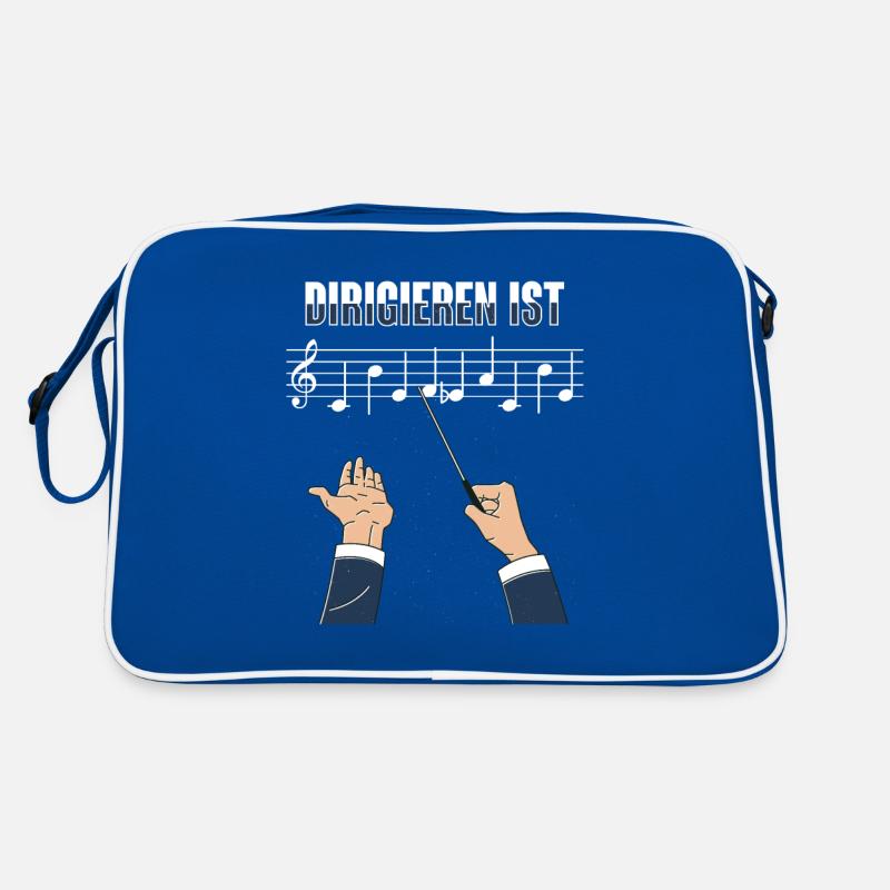 Dirigieren Ist Chefsache Dirigent Chor Geschenk Retro Tasche