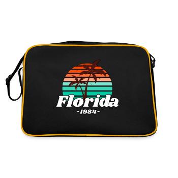 Palmiers Floride 1984 - Sac Retro - noir/or - Dos