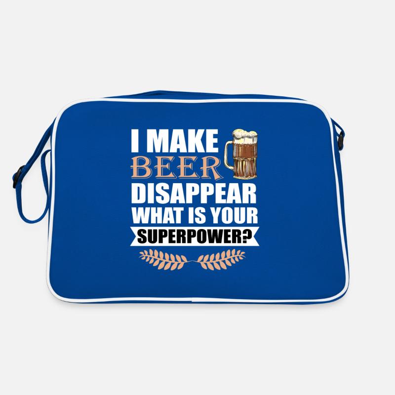 Beer funny sayings beer drinker gift Retro Bag
