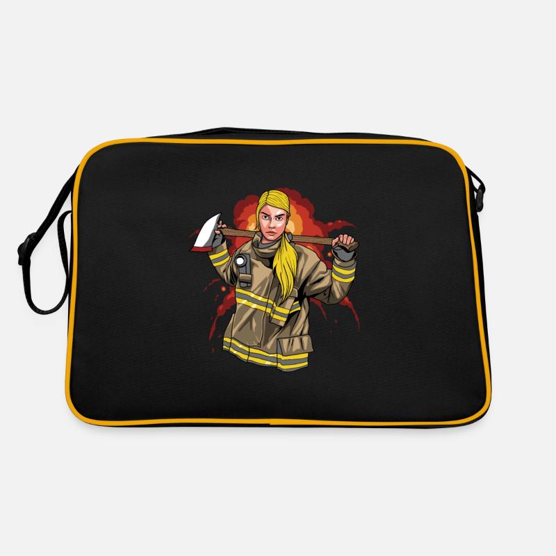 Pompier pompier pompier Sac Retro
