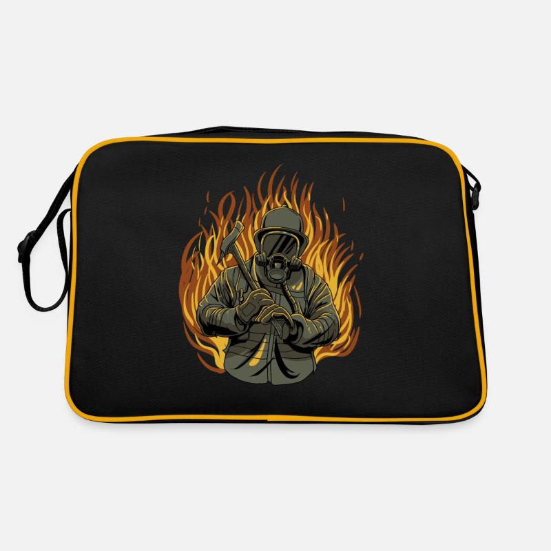 Pompier pompier pompier Sac Retro