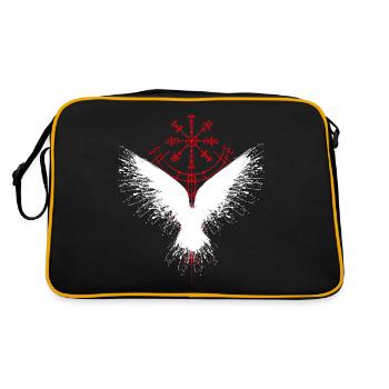 Corbeau d'Odin - Sac Retro - noir/or - Dos
