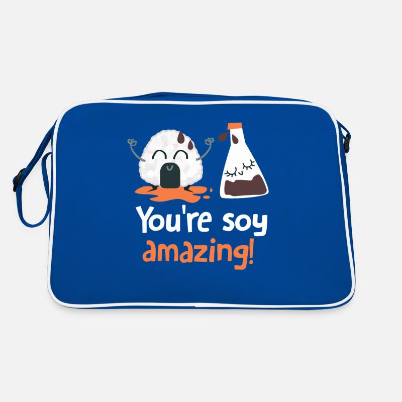 Sushi soy gift idea Retro Bag