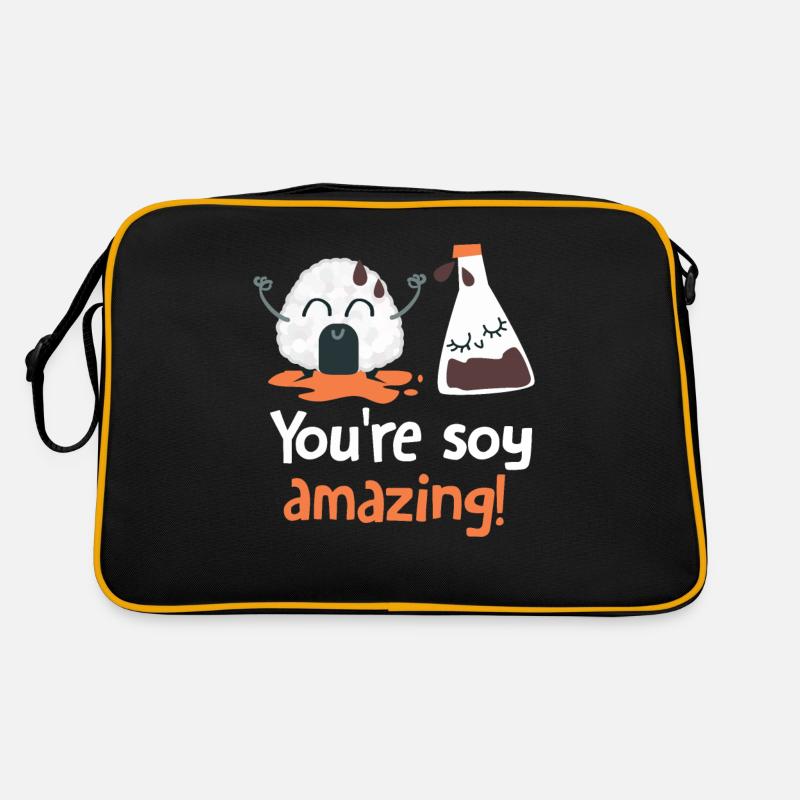 Sushi soy gift idea Retro Bag