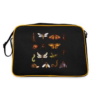T-shirt Minibeasts avec insectes - Sac Retro - noir/or - Dos