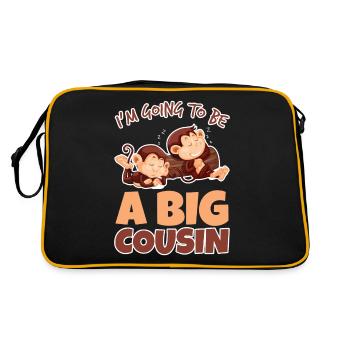 cousin - Sac Retro - noir/or - Dos