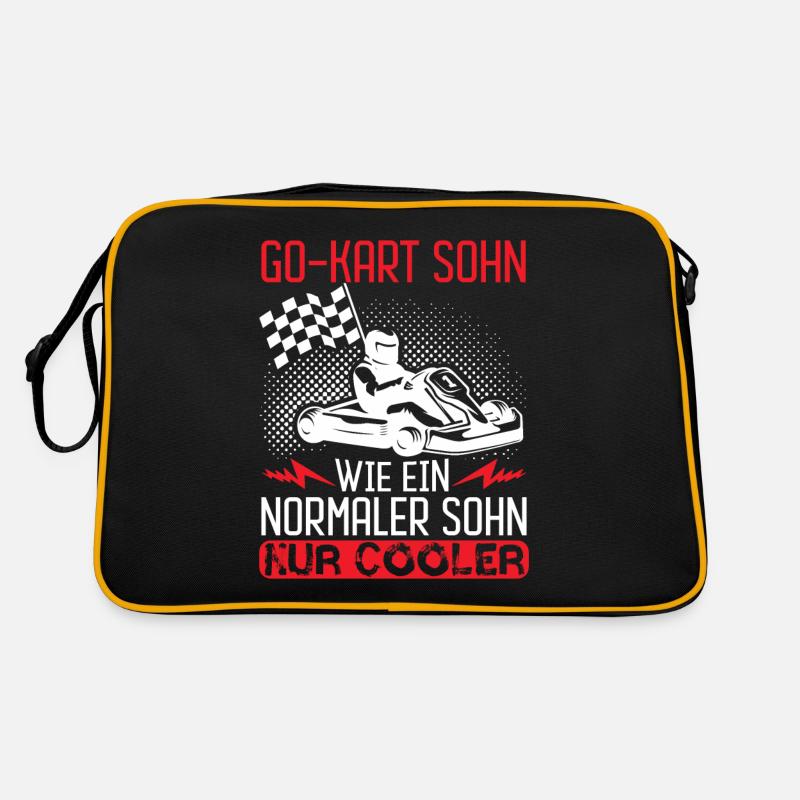 Go Kart Sohn Wie Ein Normaler Sohn Nur Cooler Retro Tasche