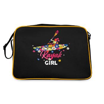 Kayak Girl Kayak Girl Canoë - Sac Retro - noir/or - Dos
