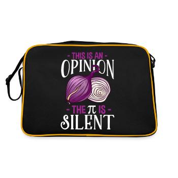 Nombre pi professeur de mathématiques étudiant oignon mathématicien - Sac Retro - noir/or - Dos