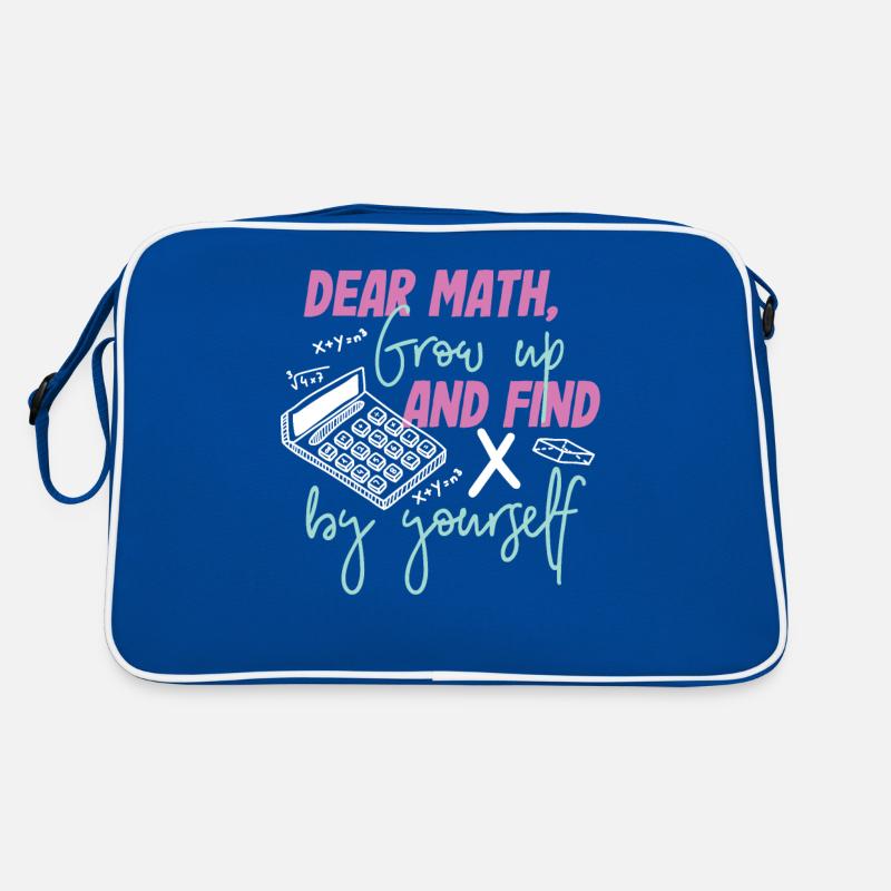 Math math gift girl Retro Bag