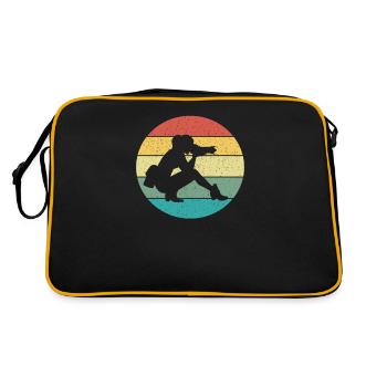 Photography Photographer Woman Retro Vintage Gift - Retro Bag - black/gold - Back
