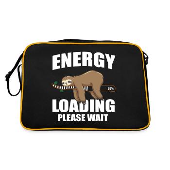 Energy Invite un cadeau de refroidisseur - Sac Retro - noir/or - Dos