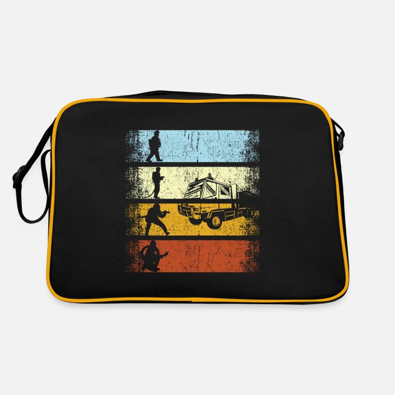 Pompier pompier rétro Sac Retro