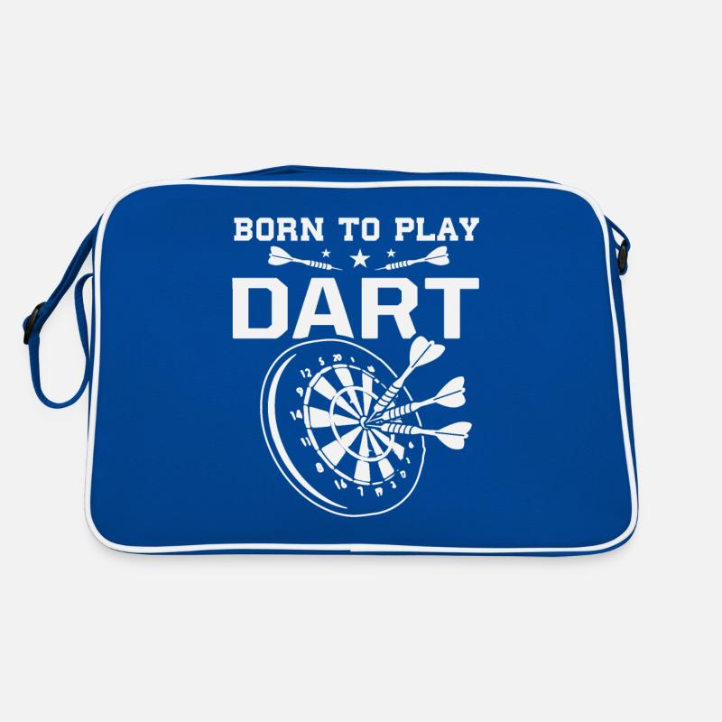 Dart Darts Bullseye Dart Player Dartboard Gift Retro Bag