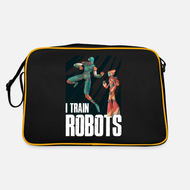 Robot Robot Robotics Robotics Gift Retro Bag