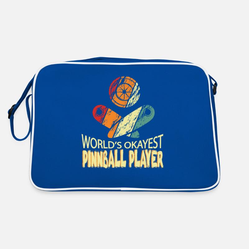 Lustiger Flipper Welt's Okayest Retro Tasche