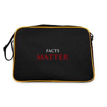 Journaliste actualité en journalisme - Sac Retro - noir/or - Dos