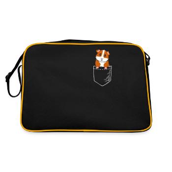 Cobaye - Sac Retro - noir/or - Dos