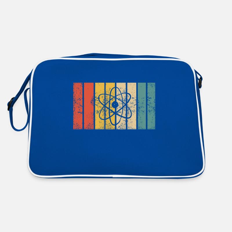 Physicist atom physics Retro Bag