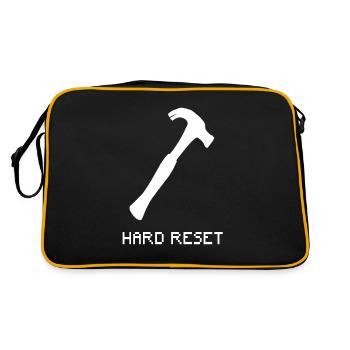 Sys Admin Hard Reset White White ITSys Admin Hard - Sac Retro - noir/or - Dos