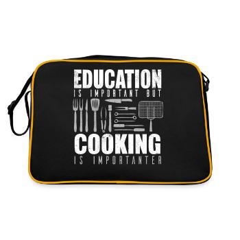 Cuisinier cuisinier cuisinier chef cuisinier - Sac Retro - noir/or - Dos
