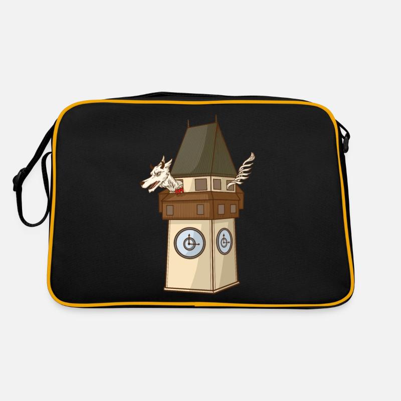 Styrian Panther at the Graz Clock Tower – Styria Retro Bag