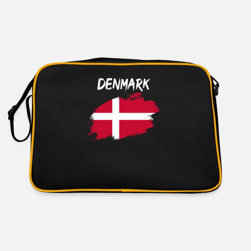 Drapeau danois drapeau drapeau danois Sac Retro