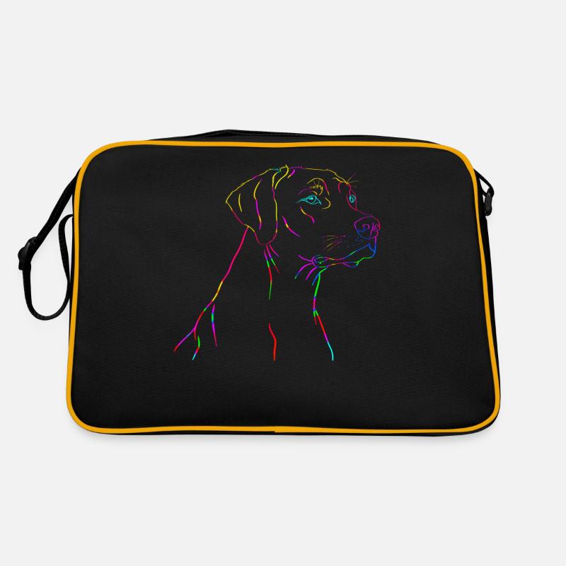 Rhodesian Ridgeback colors Retro Bag
