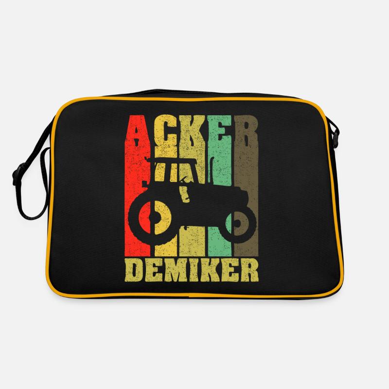 Farm Vintage Retro Bauernkind Traktor Ackerdemiker Retro Tasche