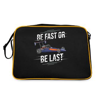 Drag Racing Drag racing Drag racing - Retro Bag - black/gold - Back