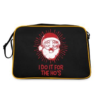 UGLY CHRISTMAS VINTAGE cadeau Santa Claus pour - Sac Retro - noir/or - Dos