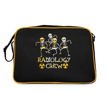 Radiology Crew - Radiologists & X-ray Technicians - Retro Bag - black/gold - Back
