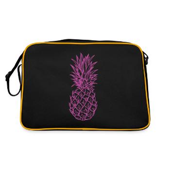 Pineapple - Sac Retro - noir/or - Dos