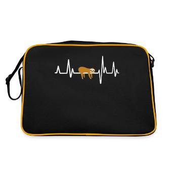 Sloth Heartbeat Heartbeat Chiller Loafers - Retro Bag - black/gold - Back