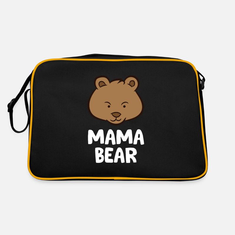 Mama Bear Women's Mama Bear Cute Mama Bear Retro Bag