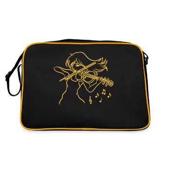 Conception de fille de violon pour violonistes - Sac Retro - noir/or - Dos