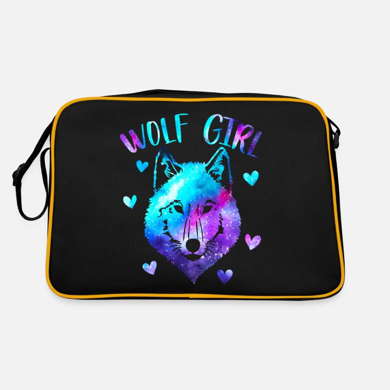 Fille loup Sac Retro