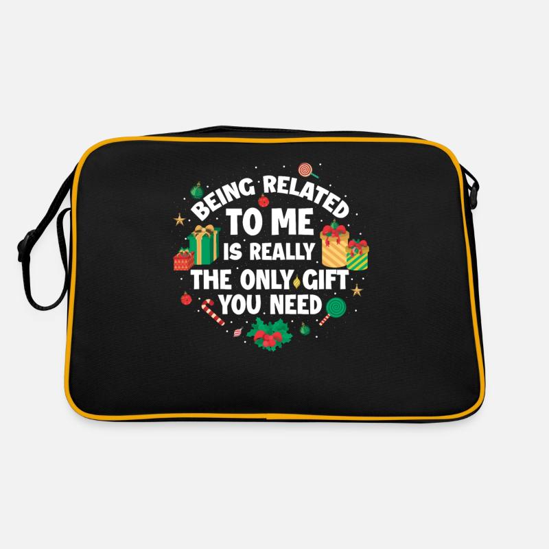 Weihnachten Lustig Weihnachtsgeschenk Retro Tasche